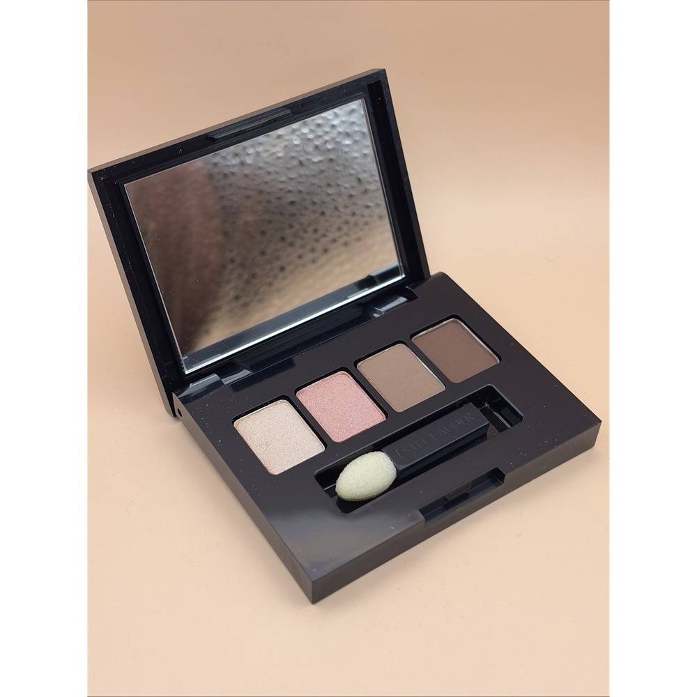 Estee Lauder Pure Color Eyeshadow Quad Sugar Biscuit Nude Fresco Sable New